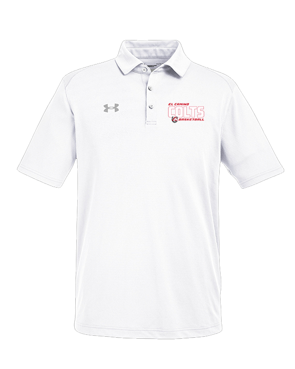 El Camino HS Boys Basketball Bold - Under Armour Mens Tech Polo