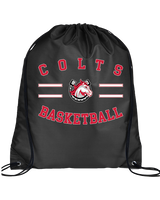 El Camino HS Boys Basketball Curve - Drawstring Bag