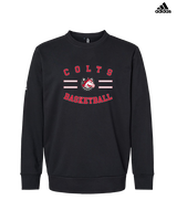 El Camino HS Boys Basketball Curve - Mens Adidas Crewneck