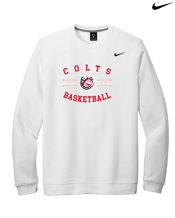 El Camino HS Boys Basketball Curve - Mens Nike Crewneck
