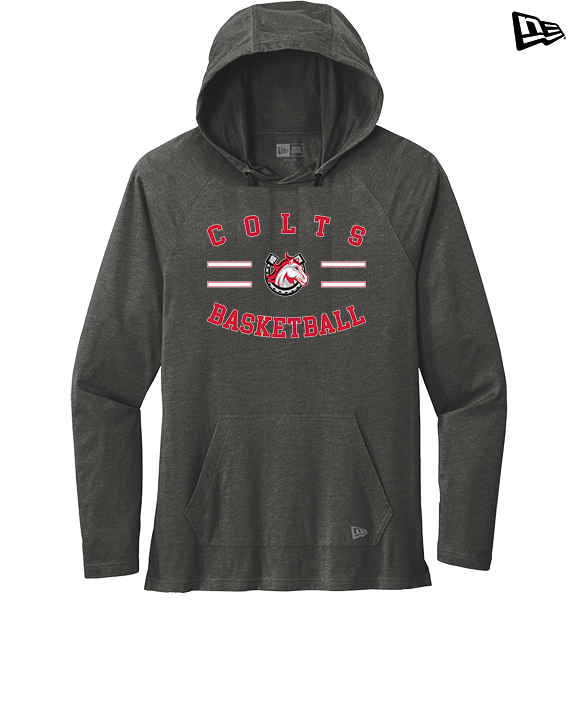 El Camino HS Boys Basketball Curve - New Era Tri-Blend Hoodie