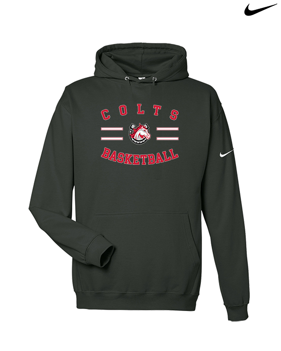 El Camino HS Boys Basketball Curve - Nike Club Fleece Hoodie
