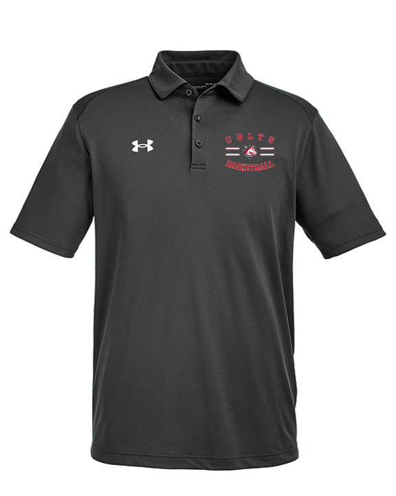 El Camino HS Boys Basketball Curve - Under Armour Mens Tech Polo
