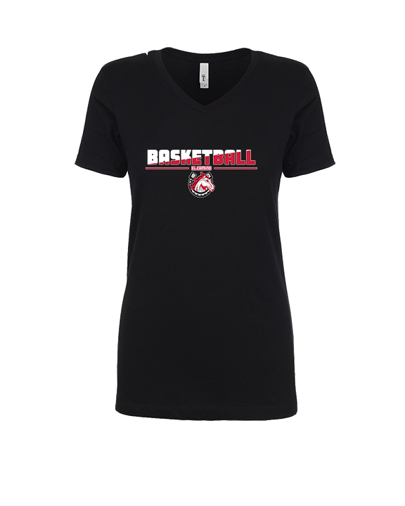El Camino HS Boys Basketball Cut - Womens Vneck