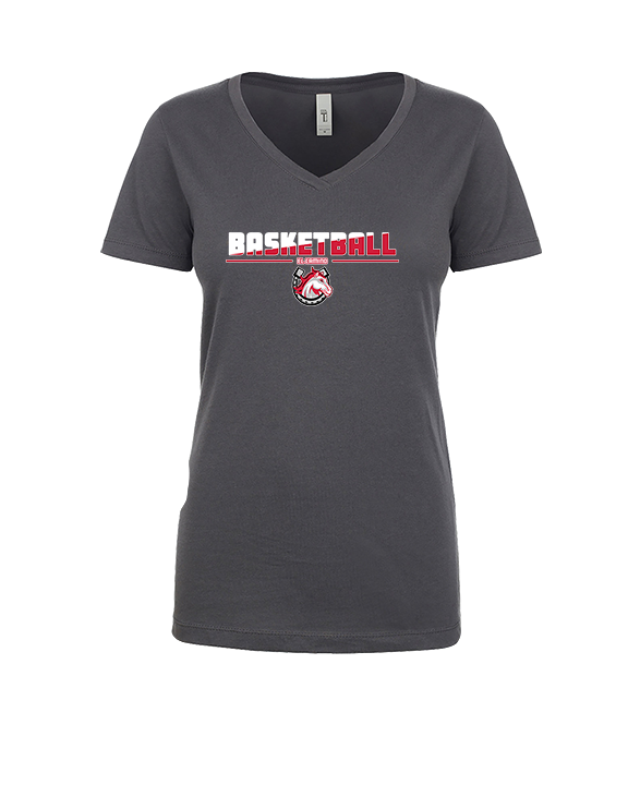 El Camino HS Boys Basketball Cut - Womens Vneck