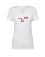 El Camino HS Boys Basketball Cut - Womens Vneck