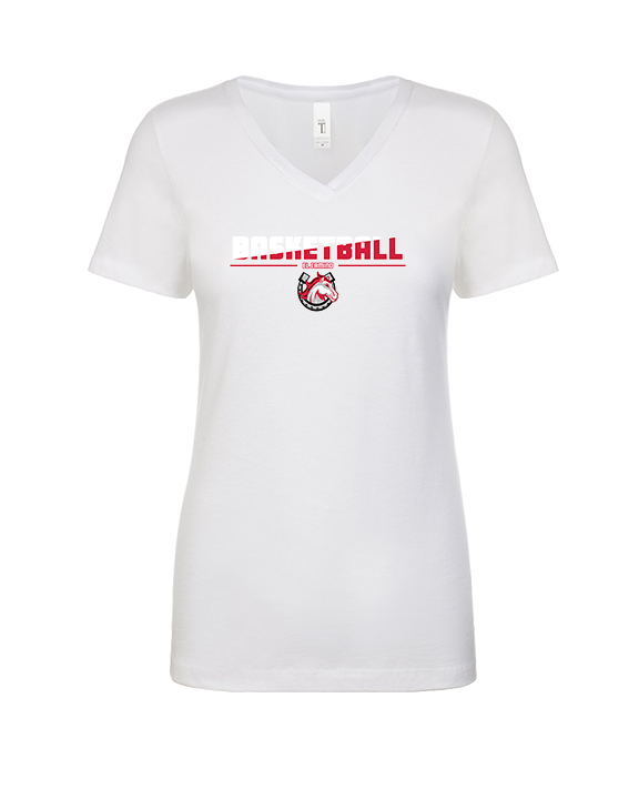 El Camino HS Boys Basketball Cut - Womens Vneck