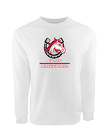 El Camino HS Boys Basketball Split - Crewneck Sweatshirt