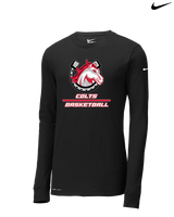 El Camino HS Boys Basketball Split - Mens Nike Longsleeve