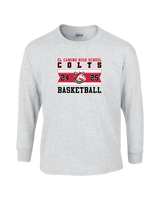 El Camino HS Boys Basketball Stamp - Cotton Longsleeve