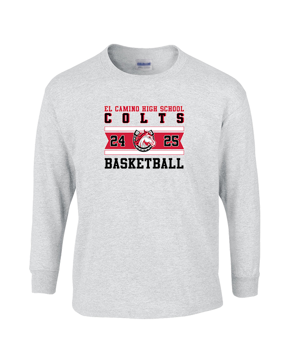 El Camino HS Boys Basketball Stamp - Cotton Longsleeve