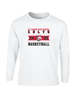 El Camino HS Boys Basketball Stamp - Cotton Longsleeve