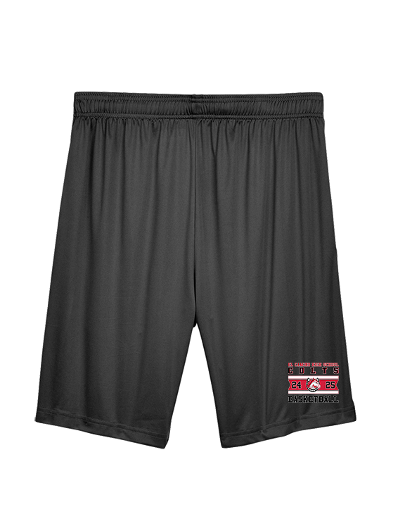 El Camino HS Boys Basketball Stamp - Mens Training Shorts with Pockets