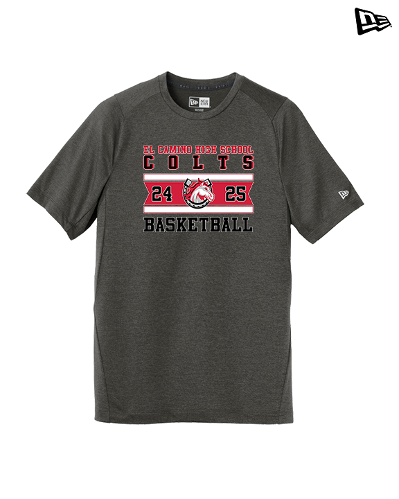 El Camino HS Boys Basketball Stamp - New Era Performance Shirt