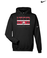 El Camino HS Boys Basketball Stamp - Nike Club Fleece Hoodie