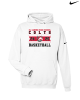 El Camino HS Boys Basketball Stamp - Nike Club Fleece Hoodie