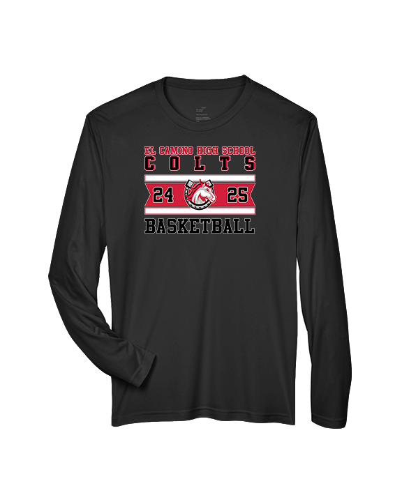 El Camino HS Boys Basketball Stamp - Performance Longsleeve