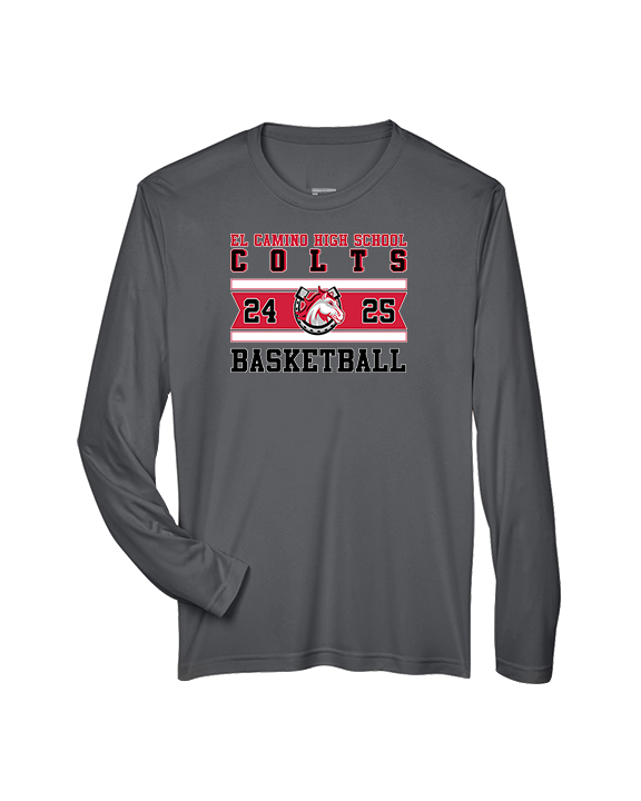 El Camino HS Boys Basketball Stamp - Performance Longsleeve