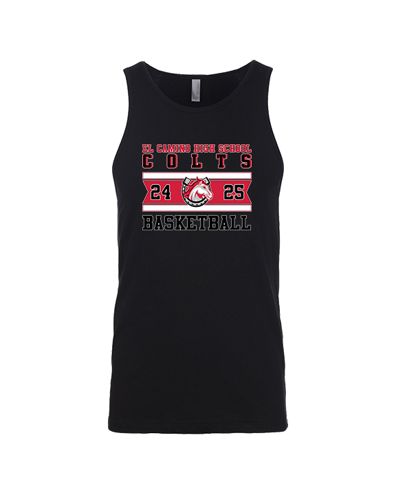 El Camino HS Boys Basketball Stamp - Tank Top