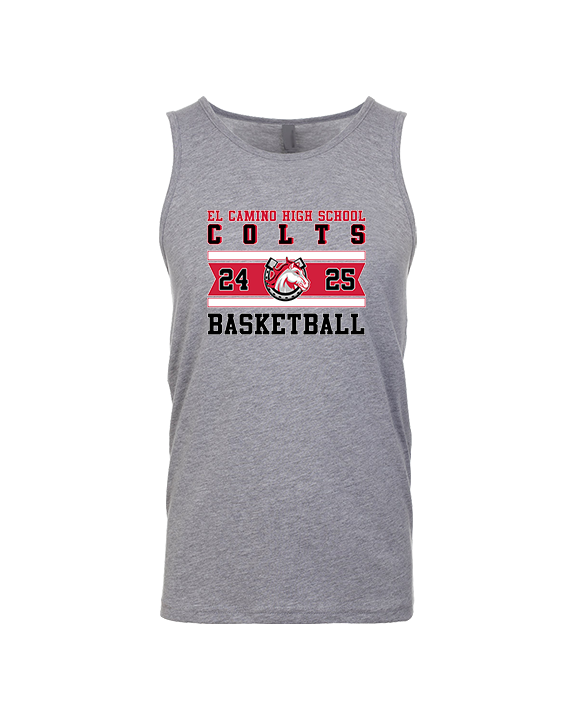El Camino HS Boys Basketball Stamp - Tank Top