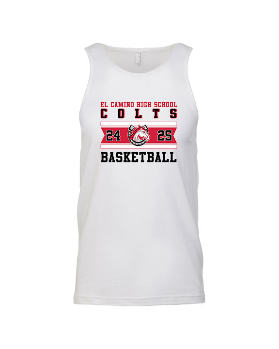 El Camino HS Boys Basketball Stamp - Tank Top