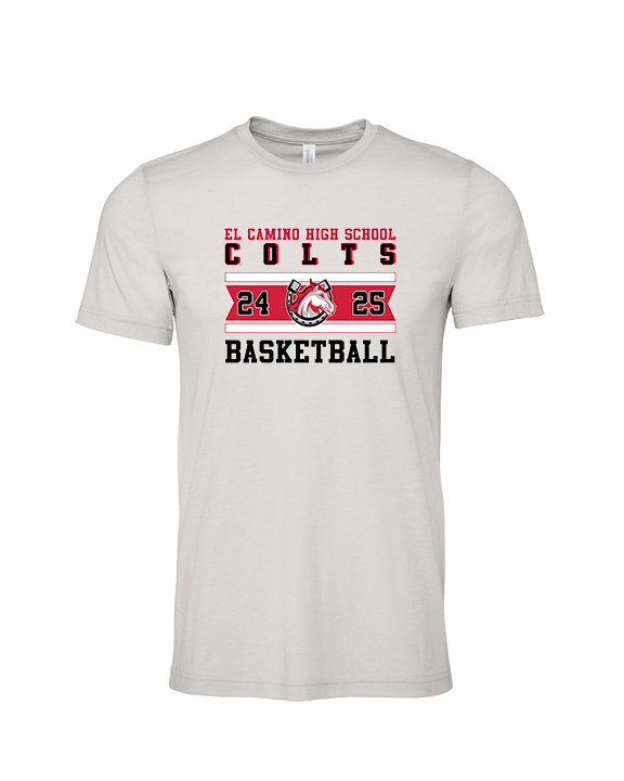 El Camino HS Boys Basketball Stamp - Tri-Blend Shirt