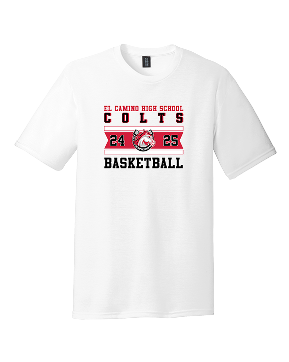 El Camino HS Boys Basketball Stamp - Tri-Blend Shirt