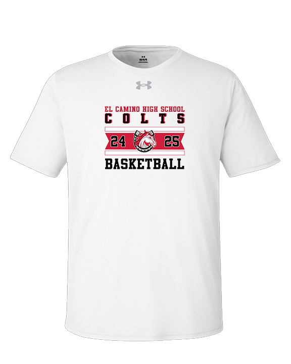 El Camino HS Boys Basketball Stamp - Under Armour Mens Team Tech T-Shirt