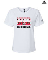 El Camino HS Boys Basketball Stamp - Womens Adidas Performance Shirt
