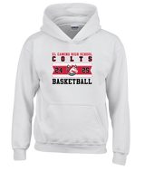 El Camino HS Boys Basketball Stamp - Youth Hoodie