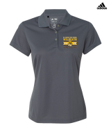 El Camino HS Wrestling Stamp 25 - Adidas Womens Polo