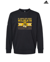 El Camino HS Wrestling Stamp 25 - Mens Adidas Crewneck
