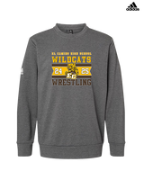 El Camino HS Wrestling Stamp 25 - Mens Adidas Crewneck