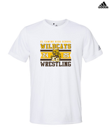 El Camino HS Wrestling Stamp 25 - Mens Adidas Performance Shirt