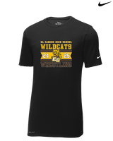 El Camino HS Wrestling Stamp 25 - Mens Nike Cotton Poly Tee