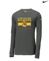 El Camino HS Wrestling Stamp 25 - Mens Nike Longsleeve