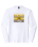 El Camino HS Wrestling Stamp 25 - Tri-Blend Long Sleeve