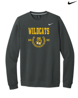 El Camino HS Wrestling Swoop 25 - Mens Nike Crewneck