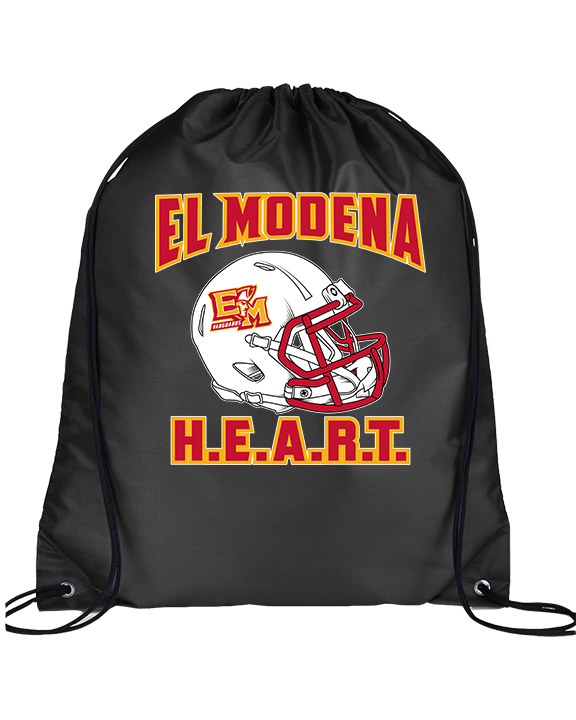 El Modena HS Football Custom 4 - Drawstring Bag
