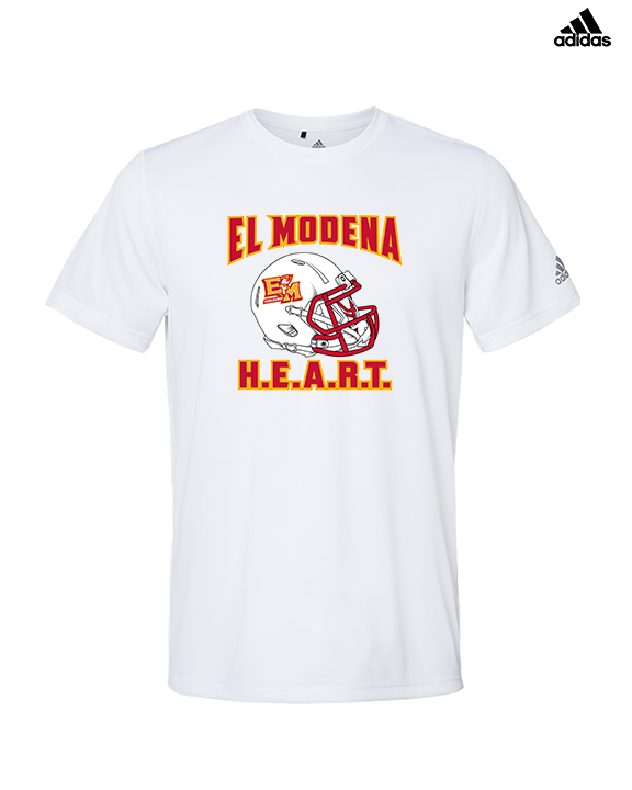 El Modena HS Football Custom 4 - Mens Adidas Performance Shirt