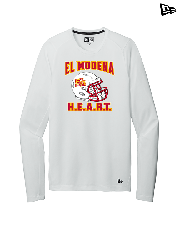 El Modena HS Football Custom 4 - New Era Performance Long Sleeve