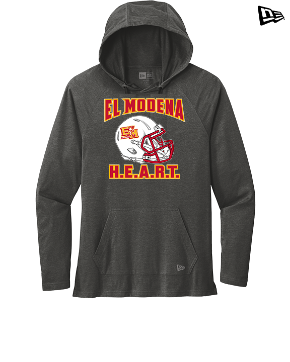El Modena HS Football Custom 4 - New Era Tri-Blend Hoodie