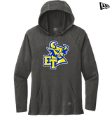 El Toro HS Football Bull - New Era Tri-Blend Hoodie