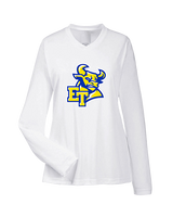 El Toro HS Football Bull - Womens Performance Longsleeve