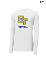 El Toro HS Football Logo V2 - Mens Nike Longsleeve