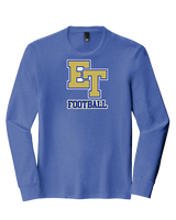 El Toro HS Football Logo V2 - Tri-Blend Long Sleeve