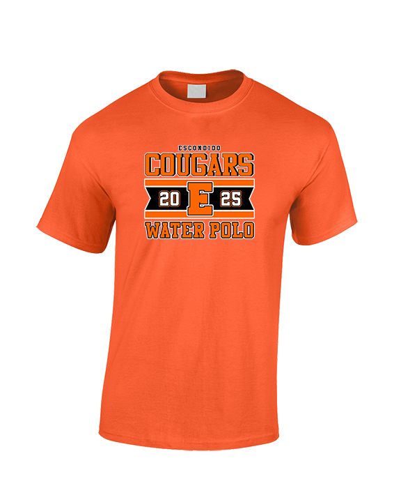 Escondido HS Boys Water Polo Stamp 25 - Cotton T-Shirt