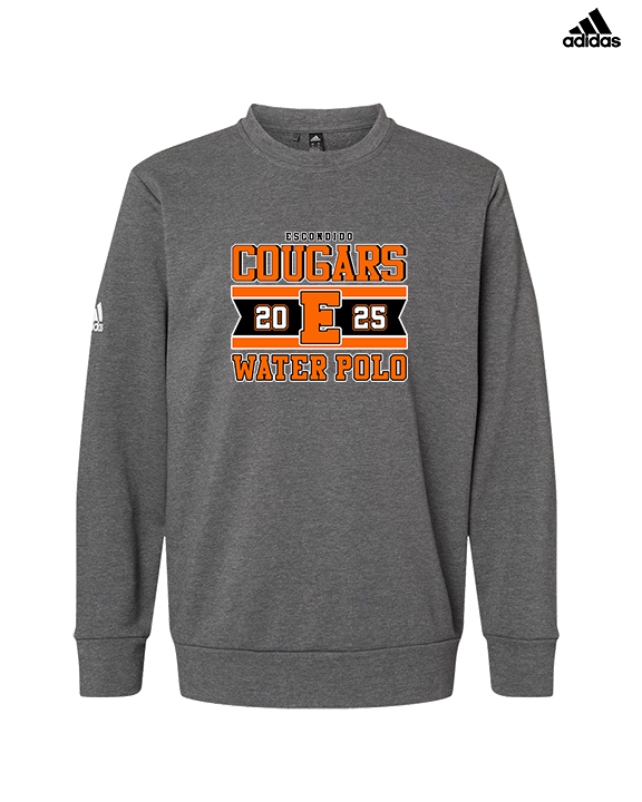 Escondido HS Boys Water Polo Stamp 25 - Mens Adidas Crewneck
