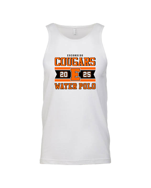 Escondido HS Boys Water Polo Stamp 25 - Tank Top