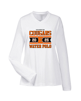 Escondido HS Boys Water Polo Stamp 25 - Womens Performance Longsleeve